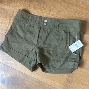 Olive Green Women's Shorts
